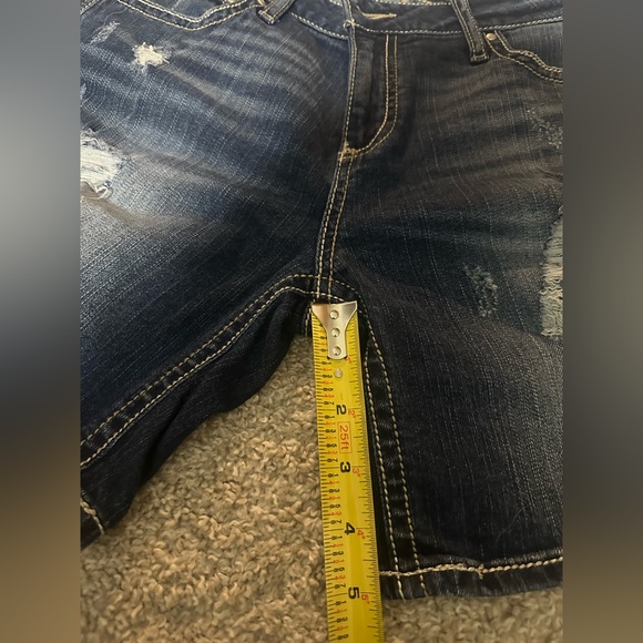 Daytrip size 29 Dark Blue Denim Shorts - Picture 5 of 6